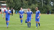 Jindřichohradečtí fotbalisté prohráli v divizním derby se Soběslaví vysoko 1:5.