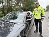 Policisté během dopravně preventivní akce na alkohol zkontrolovali téměř 30 řidičů, žádný z nich nenadýchal.
