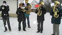 Vánoční koncert v Českém Rudolci. 