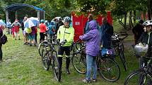 Přes kopec na Hradec vyrazilo v sobotu 10. září celkem 214 cyklistů a chodců.