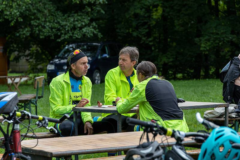 Přes kopec na Hradec vyrazilo v sobotu 10. září celkem 214 cyklistů a chodců.