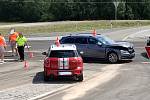 Ve čtvrtek 13. července se stala na nově otevřeném obchvatu Dolní Lhoty další dopravní nehoda. Srazila se zde dvě osobní auta.