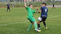 Fotbalisté Nové Bystřice prohráli na domácím trávníku s Lomnicí 0:3.