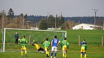 Fotbalisté Nové Bystřice v I. B třídě doma zdolali Třebětice 3:1.