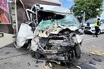 Tragická nehoda u Vranína 13. července. Dva lidé zemřeli.