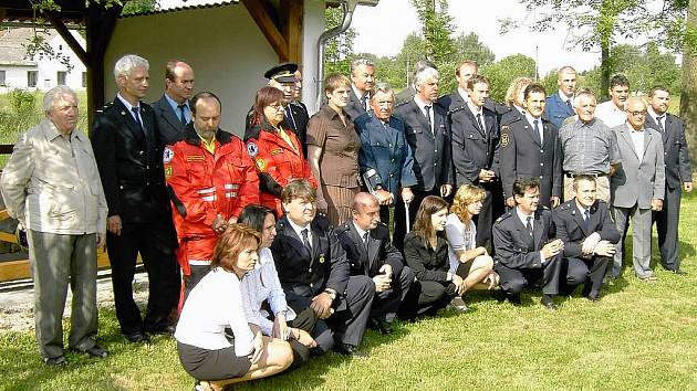 Dobrovolní hasiči v Mníšku. Jejich činnost je rozmanitá. 