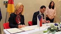V Třeboni byla podepsána smlouva o partnerství s bavorským zemským okresem Freyung-Grafenau.