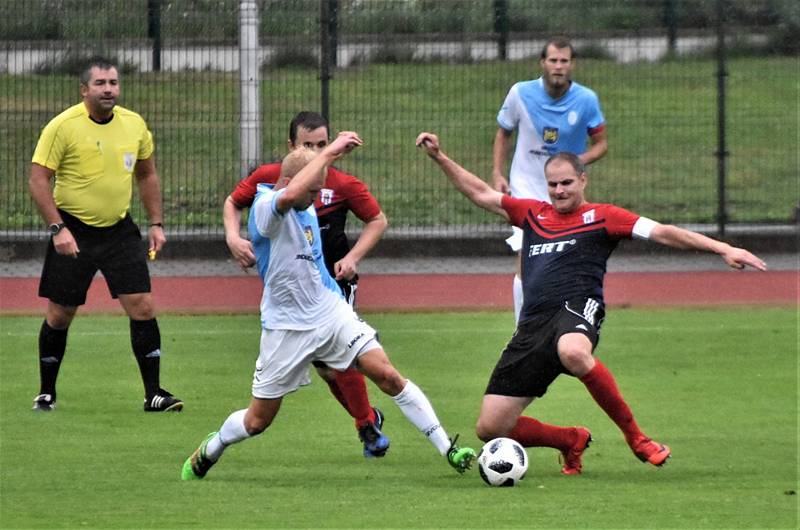 Fotbalisté Soběslavi v předkole MOL Cupu porazili Jindřichův Hradec 3:0.