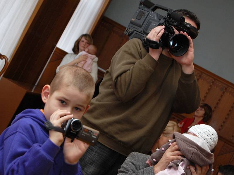 Vítání občánků Jindřichova Hradce 6. března 2009