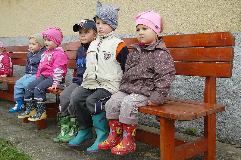 Den dětí v mateřské školce v Hospřízi.