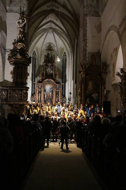 Tradiční koncert Chvála zpěvu se odehrál v kostele sv. Jana Křtitele.