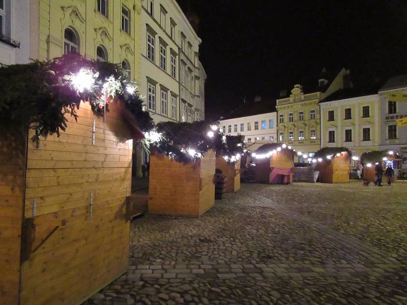 Mezivánoční Jindřichův Hradec.