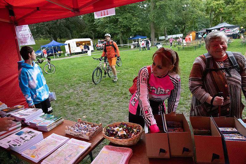 Přes kopec na Hradec vyrazilo v sobotu 10. září celkem 214 cyklistů a chodců.