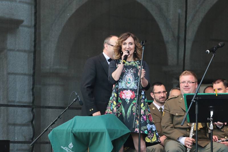 Koncert Ústřední hudby Armády České republiky se konal u příležitosti Mezinárodního dne rodin.