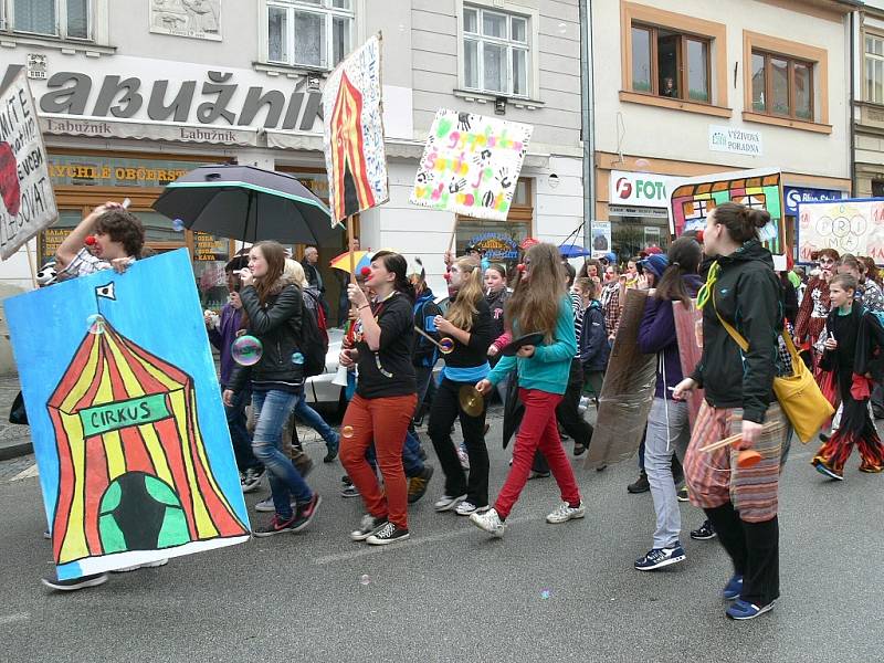 Majáles 2013 v Jindřichově Hradci.