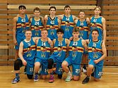 Basketbaloví junioři BK Lions Jindřichův Hradec.
