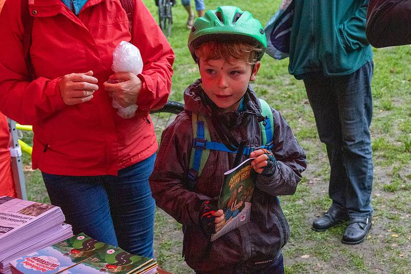 Přes kopec na Hradec vyrazilo v sobotu 10. září celkem 214 cyklistů a chodců.