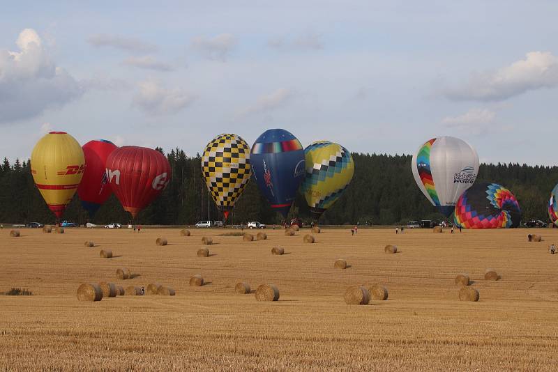 Mistrovství republiky v balonovém létání v Jindřichově Hradci