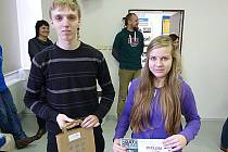 Marek Dvořák a Barbora Procházková obsadili druhé místo v celorepublikové soutěži v účetnictví.