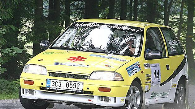 Na trať Radouňské rallye vyrazí i posádka pořádajícího týmu Petr Michálek - Jan Hála.