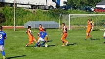 Fotbalisté Nové Bystřice se vítězstvím 2:1 ve Slavonicích udrželi v I. B třídě.