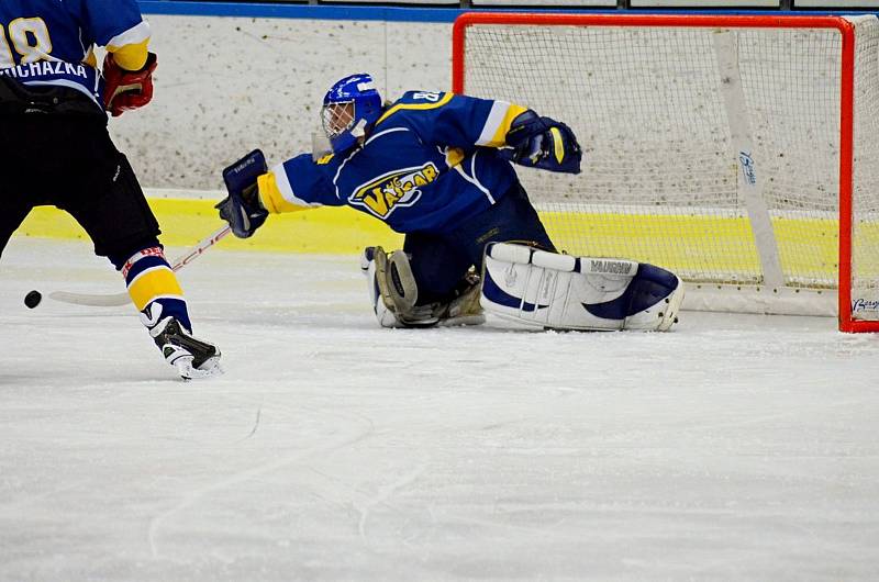 Hokejisté HC Vajgar v premiérovém utkání krajské ligy utrpěli na domácím stadionu porážku 2:3 s béčkem Tábora.