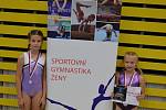 Sportovní gymnastky Slovanu J. Hradec na mistrovství republiky obstály.