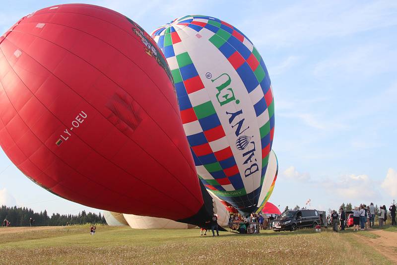 Mistrovství republiky v balonovém létání v Jindřichově Hradci