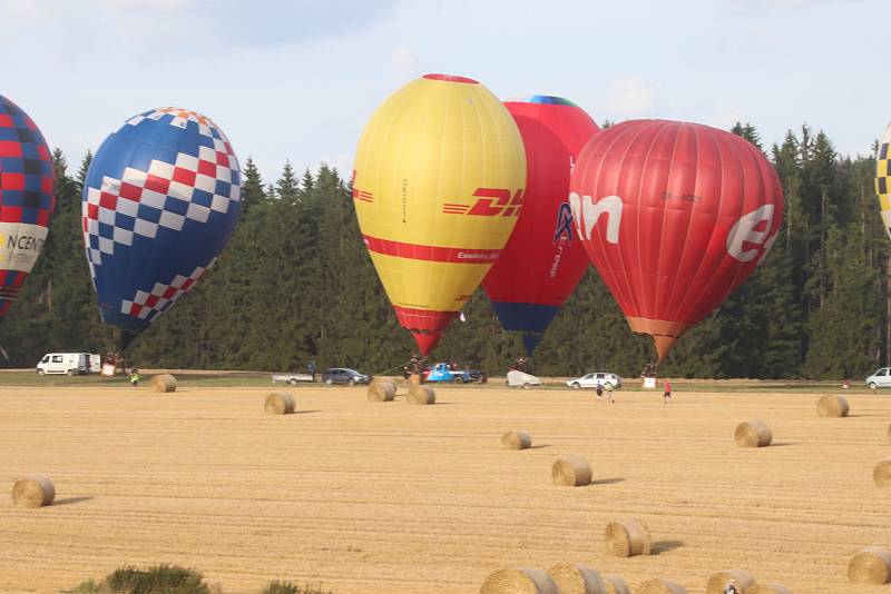 Mistrovství republiky v balonovém létání v Jindřichově Hradci