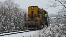 Ke kolizi lokomotivy a osobního vlaku došlo v Kardašově Řečici na přejezdu směrem na Višňovou v pondělí 29. listopadu před polednem.