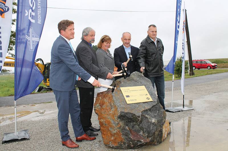 Zahájili výstavbu přeložky silnice I/34 Stráž nad Nežárkou - Lásenice.