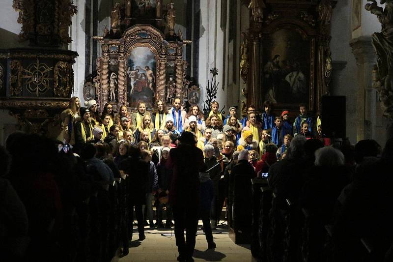 Tradiční koncert Chvála zpěvu se odehrál v kostele sv. Jana Křtitele.