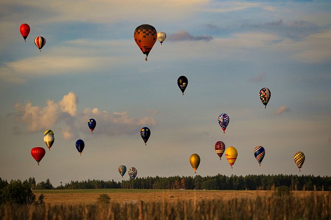 Nad městem se bude na konci prázdnin vznášet až čtyřicítka balónů.