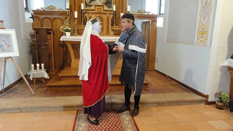 Miloš Dědič navštívil víkendové Oslavy sv. Ludmily v Lunžici u Třeboně