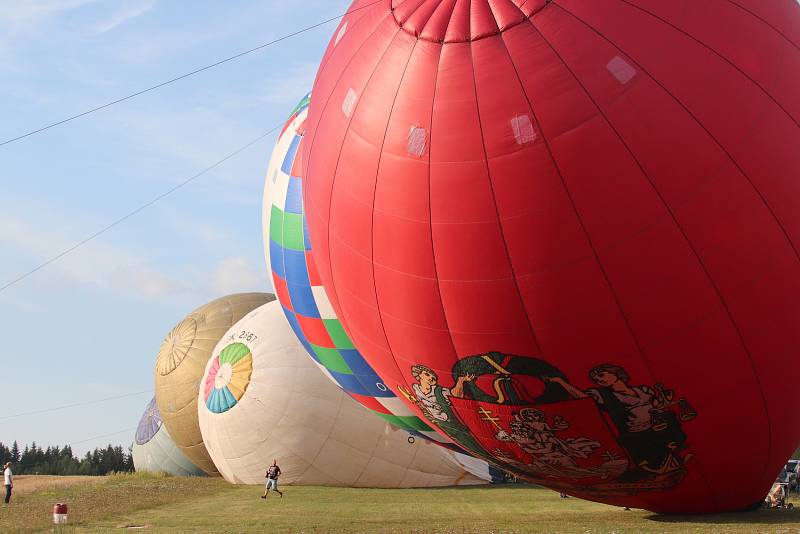 Mistrovství republiky v balonovém létání v Jindřichově Hradci