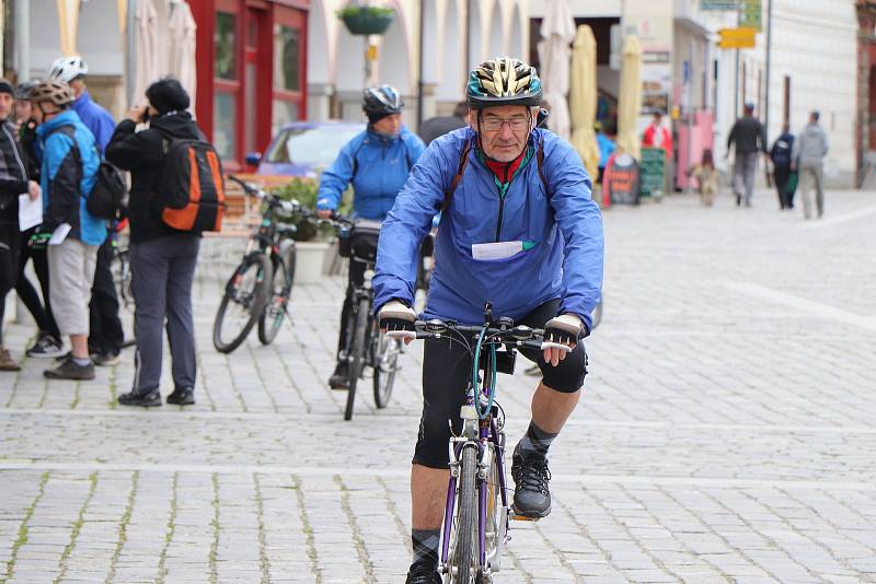 Desítky cyklistů vyrazily na populární Třeboňskou šlapku, k dispozici měli několik tras.