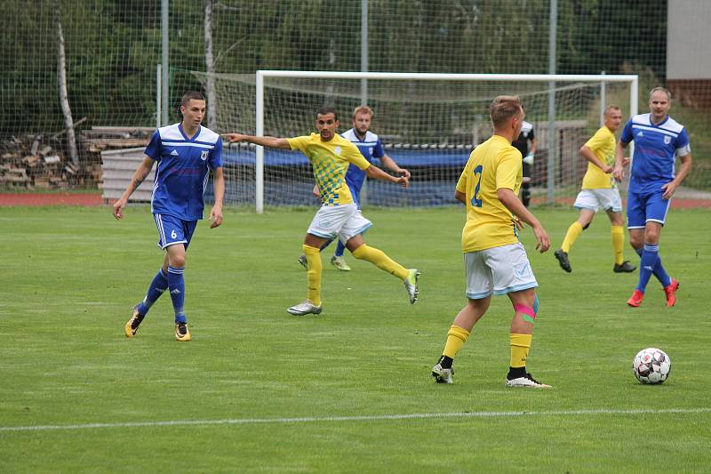 Jindřichohradečtí fotbalisté prohráli v divizním derby se Soběslaví vysoko 1:5.