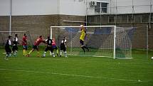 Fotbalisté Suchdola (v černém) zvítězili na půdě Nové Bystřice 3:1, Foto: Andreas Berger