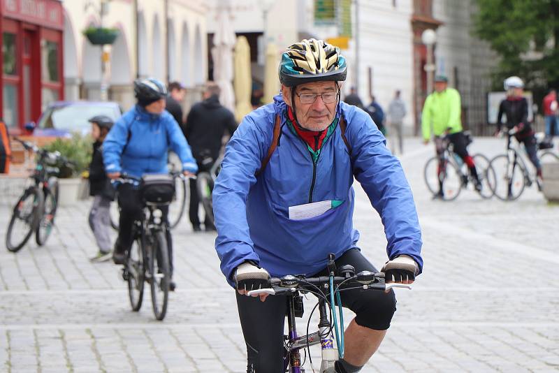 Desítky cyklistů vyrazily na populární Třeboňskou šlapku, k dispozici měli několik tras.