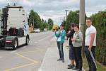 Třeboňskem projela spanilá jízda kamionů při Truck Show Lužnice.