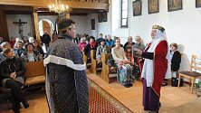 Miloš Dědič navštívil víkendové Oslavy sv. Ludmily v Lunžici u Třeboně