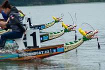 Jindřichohradecký rybník Vajgar bude v sobotu 16. července dějištěm pátého ročníku závodů dračích lodí Vajgarská saň.