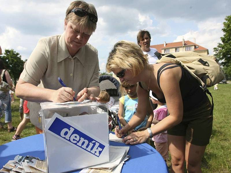 Den s Deníkem v Suchdole nad Lužnicí.