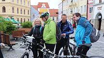 Desítky cyklistů vyrazily na populární Třeboňskou šlapku, k dispozici měli několik tras.