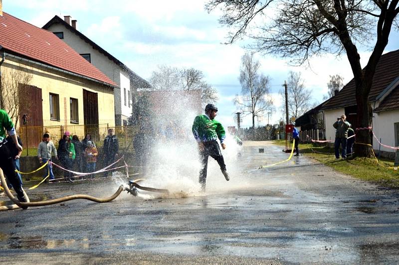 3. ročník Velikonoční soutěže v požárním sportu ve Zdešově. 