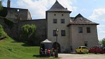 Státní hrad Landštejn v České Kanadě stojí na vidění.