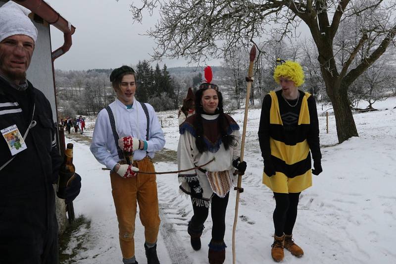 Lodhéřov a Studnice zachvátilo masopustní veselí.