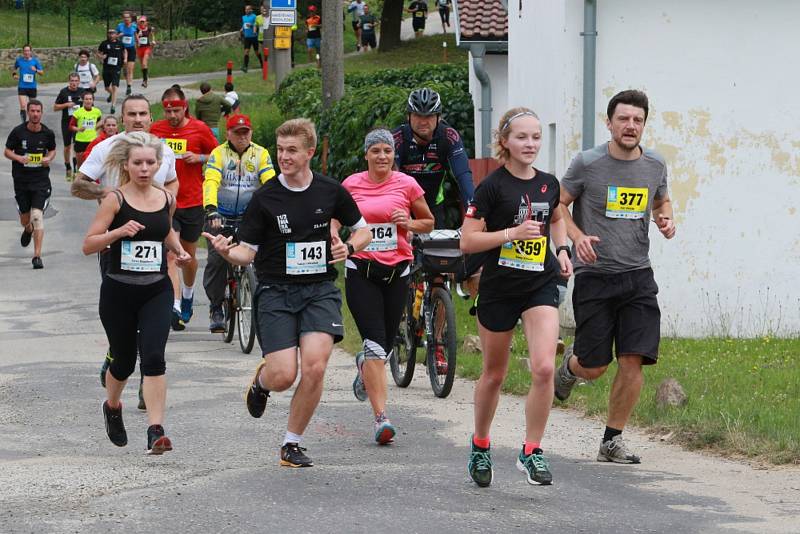 Potřetí se v Jindřichově Hradci běžel půlmaraton.