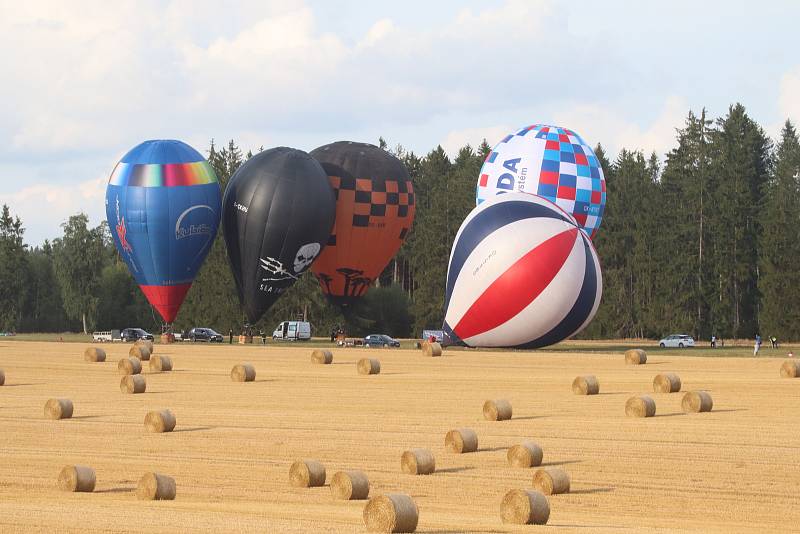 Mistrovství republiky v balonovém létání v Jindřichově Hradci