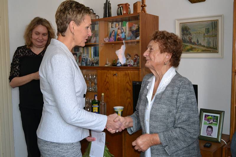 Významného životního jubilea se paní Marie Kašková dožívá v sobotu 25. listopadu 2017.